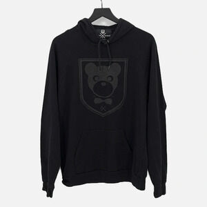 Profound Aesthetic Bear Face Hoodie in Black - Size L